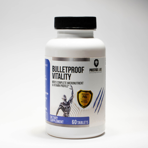 Bulletproof Vitality for Him - Your Immune Systems Bodyguard - Multivitamin