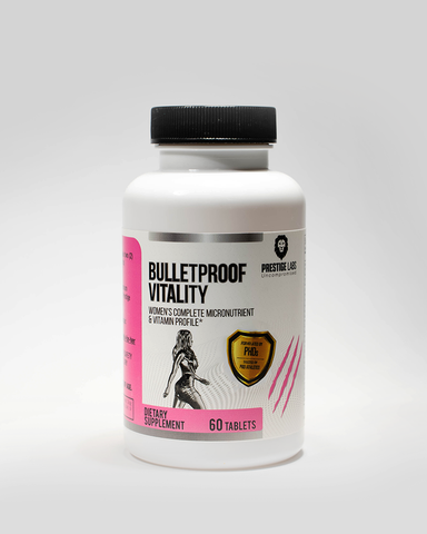 Bulletproof Vitality for Her - Your Immune Systems Bodyguard - Multivitamin
